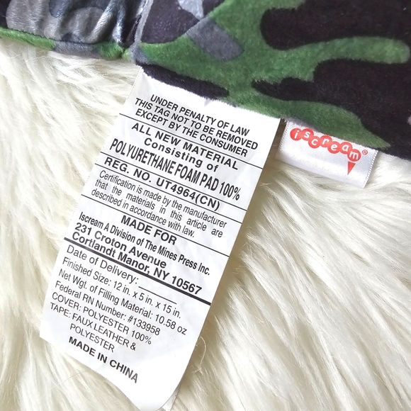 2 iScream Plush Folding Tablet & Laptop Stand with Keyboard Shelf Pillows - Picture 2 of 10